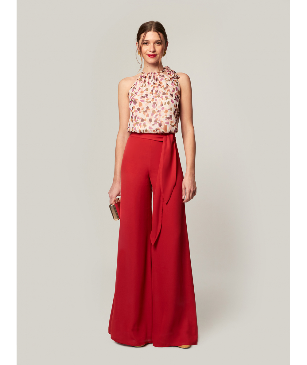 Pantalon palazzo boda clearance