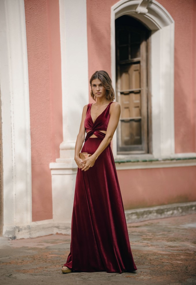 VESTIDO BERTA VELVET