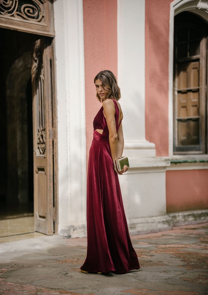 VESTIDO BERTA VELVET