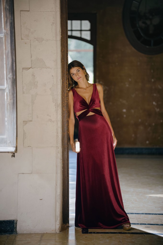 VESTIDO BERTA VELVET