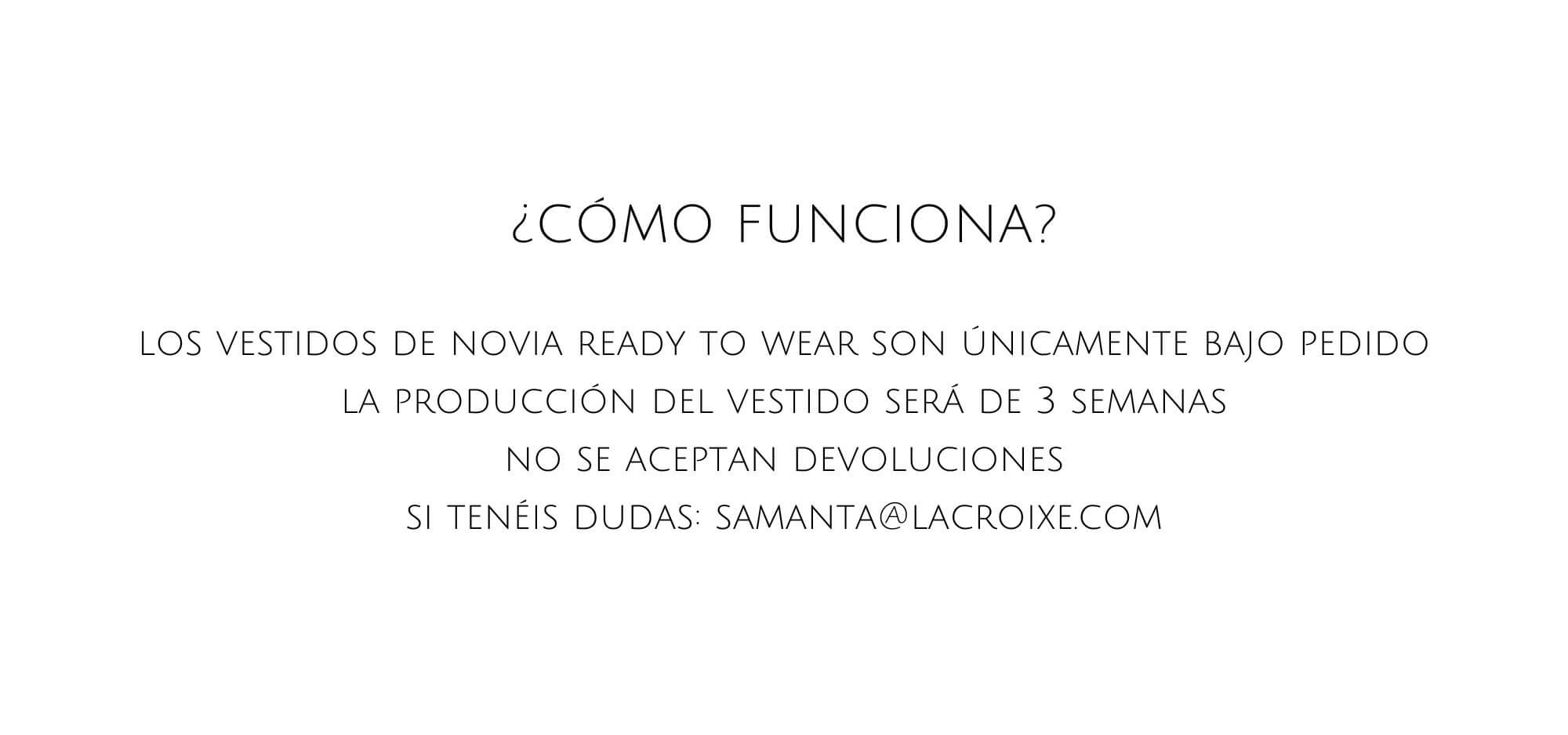Novias ready to wear